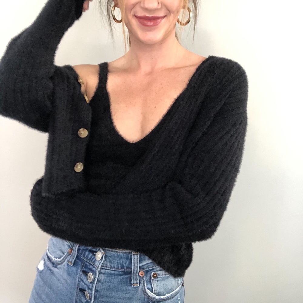 Cardigan and Tank Set